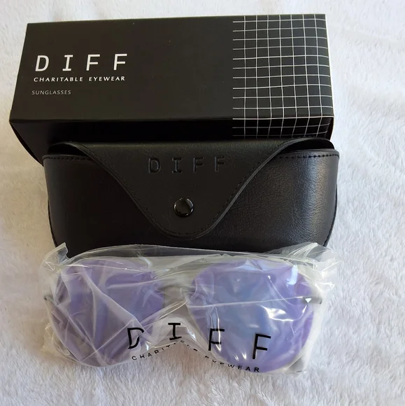 Diff Eyewear | Accessories | Diff Eyewear Purple And Black 